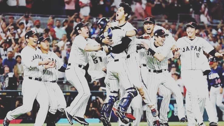 細田采花のインスタグラム：「WBC!JAPANおめでとう🎉 ほんと感動🥲」