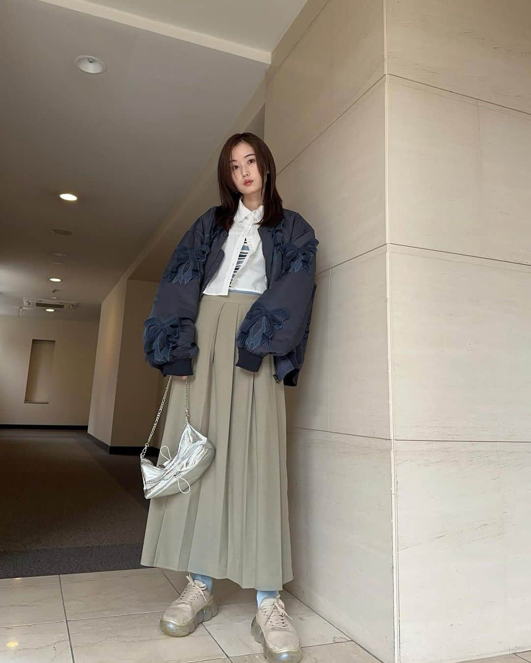 増澤璃凜子さんのインスタグラム写真 - (増澤璃凜子Instagram)「new vibes🫧🥣🦈💙 . . この日の私服なんか新鮮で 個人的にすき。 #りりこふく #ootd」3月22日 22時30分 - ririkomasuzawa