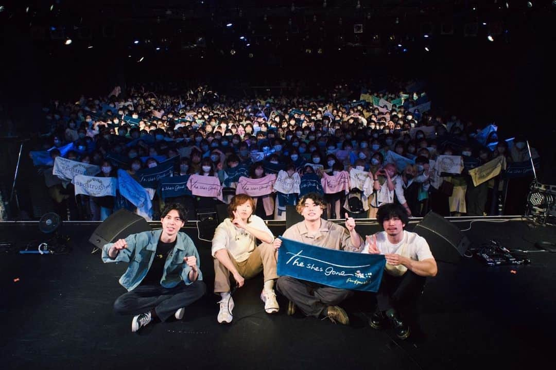 Daishiさんのインスタグラム写真 - (DaishiInstagram)「2023.03.17  恵比寿LIQUID ROOM  PART OF YOUR HEART TOUR2023始まりました👏  4人で駆け抜けます🙏  Photo by @kondohmidori   #theshesgone #シズゴ」3月22日 15時25分 - dyson_statham