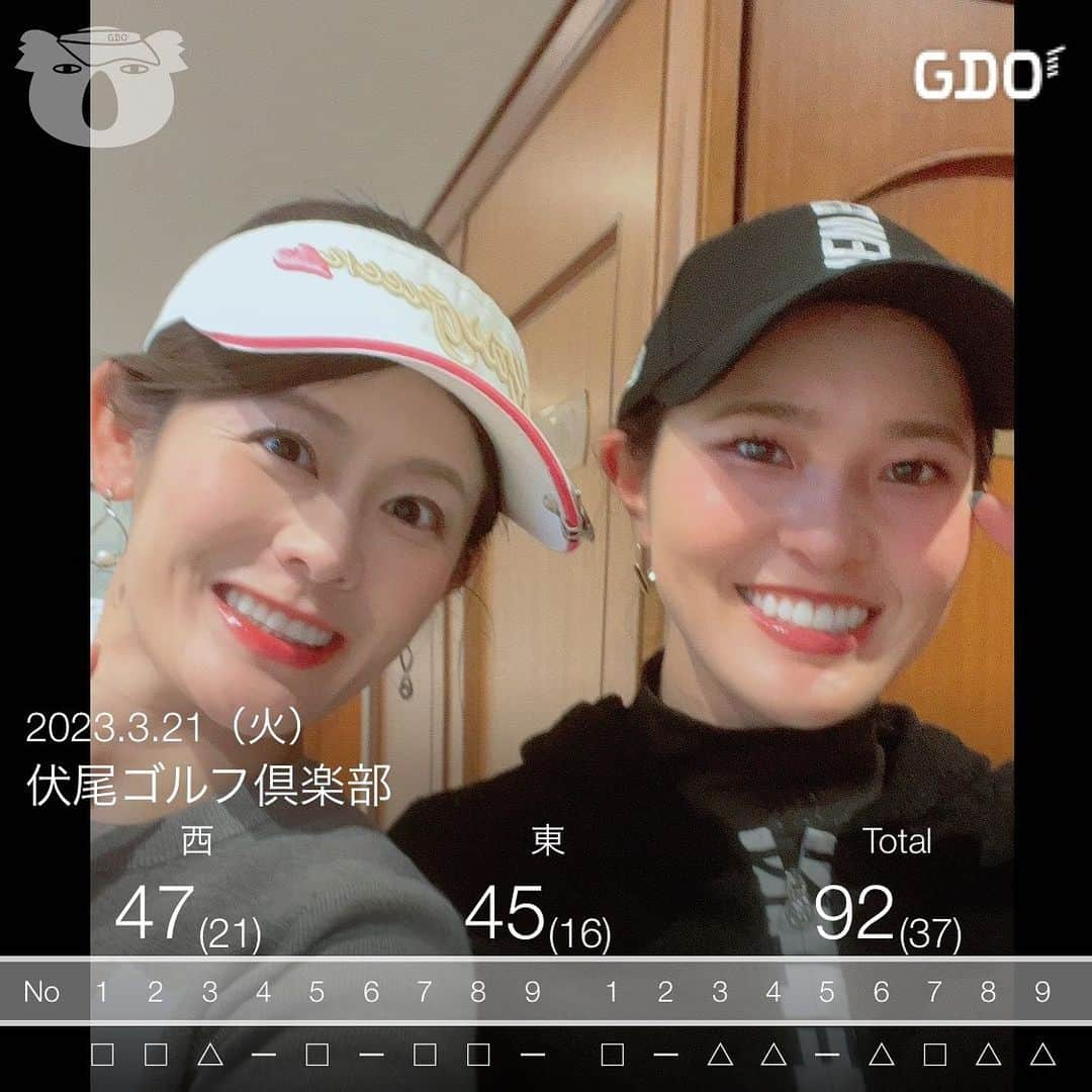 徳原恵梨さんのインスタグラム写真 - (徳原恵梨Instagram)「昨日はライジングレディースCUPでした🏌️‍♀️⛳️ 中尾春陽ちゃんと同組でラウンド❤️ プロのショットはさすがですね🏌️‍♀️✨ ⁡ わたしは最近ゴルフの調子がイマイチで😅 久しぶりにレディースティーからラウンド💁‍♀️ 前半は21パットしてしまったけど😵 後半はボギーペースで回れて良かったです☺️ ⁡ ラウンド後には表彰式の司会をさせていただきました😊🎤 お世話になりました皆様ありがとうございました❣️🙇‍♀️ ⁡ そしてストーリーズには載せていましたが、 月曜日はライジングレディースゴルフTVの収録 がありました😊💓 5月放送予定なのでまた近くなったら告知します！🤗 ⁡ ⁡ #ライジングレディース心斎橋ゴルフスタジオ #心斎橋ゴルフスタジオ #ライジングレディースゴルフ #RisingLadiesGolf #RisingLadiesGolfTV #ライジングレディースカップ #RisingLadiesCup #ゴルフ練習 #ゴルフ好き #ゴルフ好きな人と繋がりたい #伏尾ゴルフ倶楽部 #ゴルフ #ゴルフ女子 #ゴルフ男子 #女子ゴルフ #golf #ゴルフ大好き #ゴルフ好き #スコアアップ #ゴルフレッスン #ゴルフウェア #レディースゴルフウェア #ラウンド #ゴルフ場  #ゴルフコーデ #100切り #golfwear #徳原恵梨」3月22日 16時34分 - elly_0216