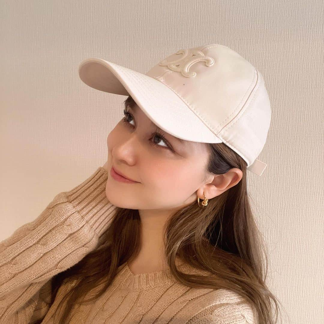 木下有希子さんのインスタグラム写真 - (木下有希子Instagram)「ＮＥＷ🤍ＣＥＬＩＮＥ🧢」3月22日 17時35分 - ykk_1220