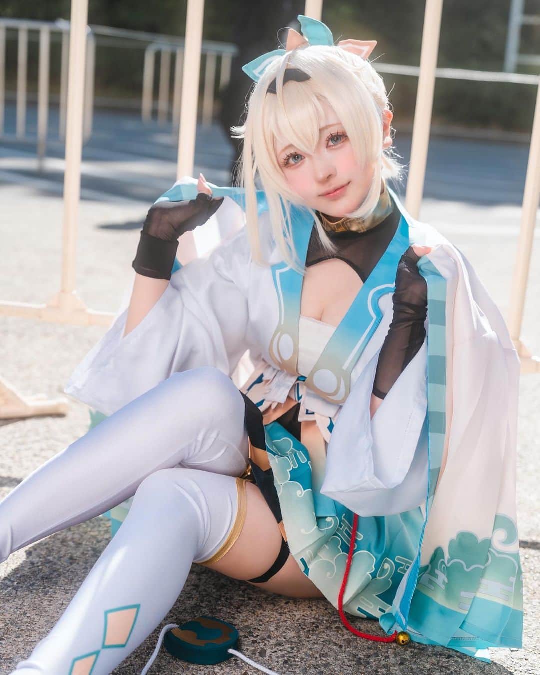 のインスタグラム：「コスプレエリアで撮っていただいた写真でござる𓂃𓂂🍃」