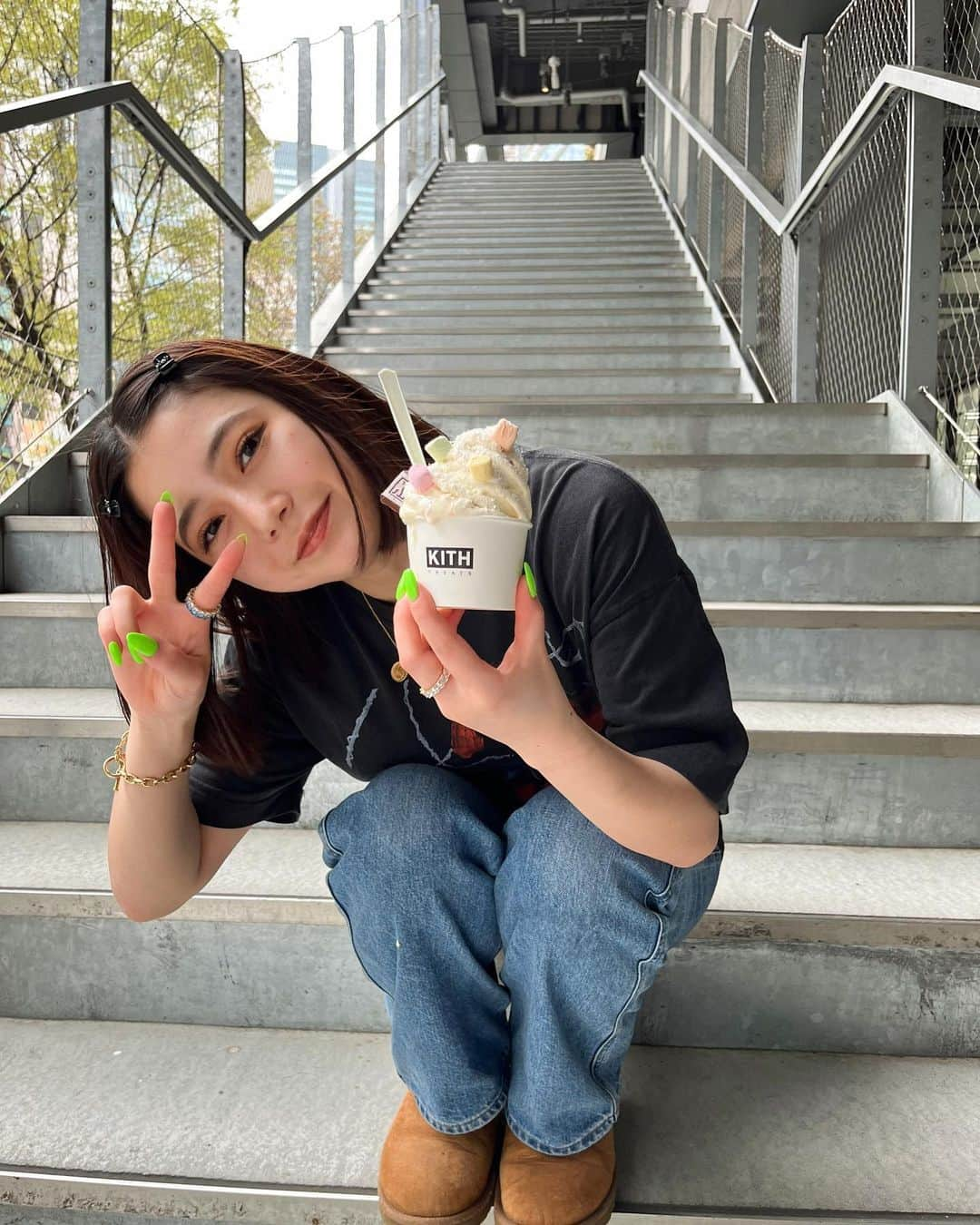 山本祐里奈さんのインスタグラム写真 - (山本祐里奈Instagram)「👧🏽👦🏼🍦 ✔︎Toast cereal ✔︎Color marshmallow ✔︎Coconut flake」3月22日 18時37分 - yu_81ri