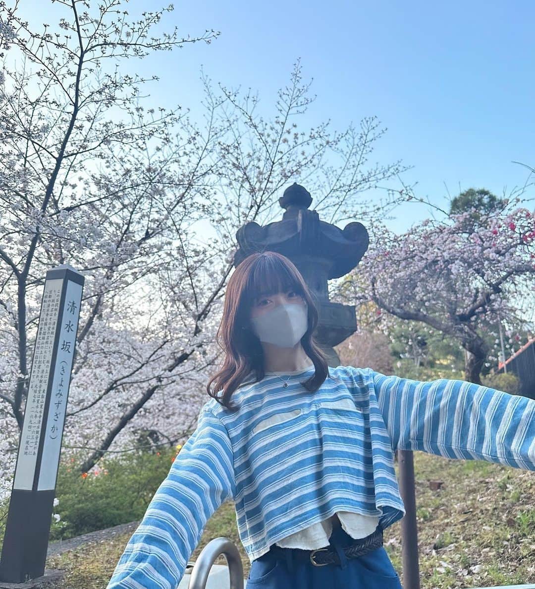のインスタグラム：「🌸！」