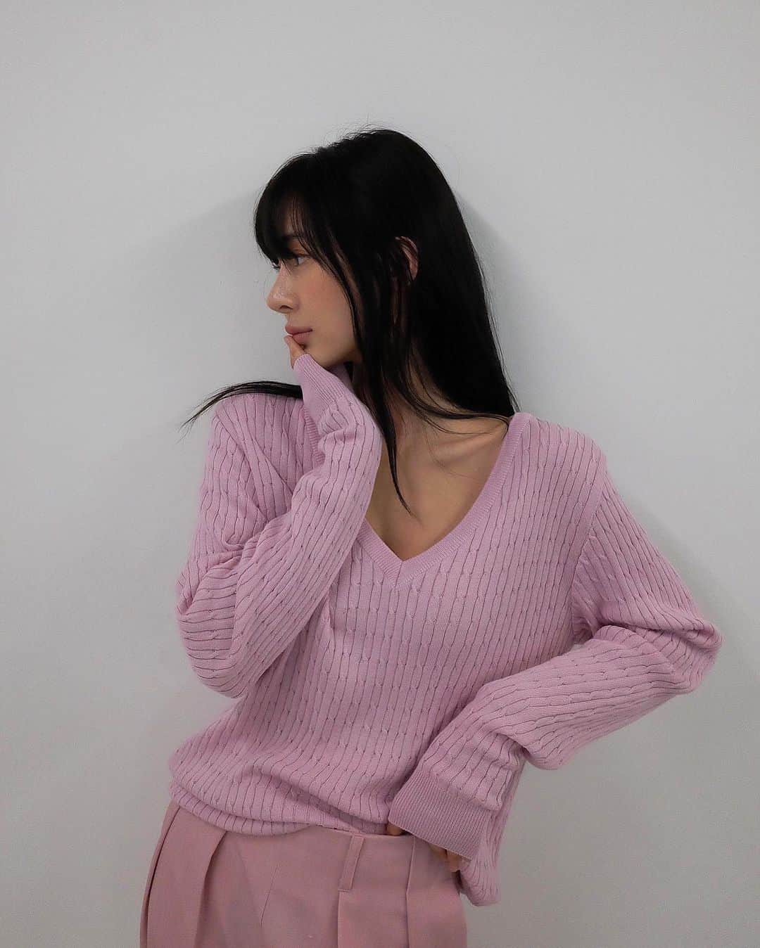 キム・ボラムのインスタグラム：「봄은 핑핑이지🌷」
