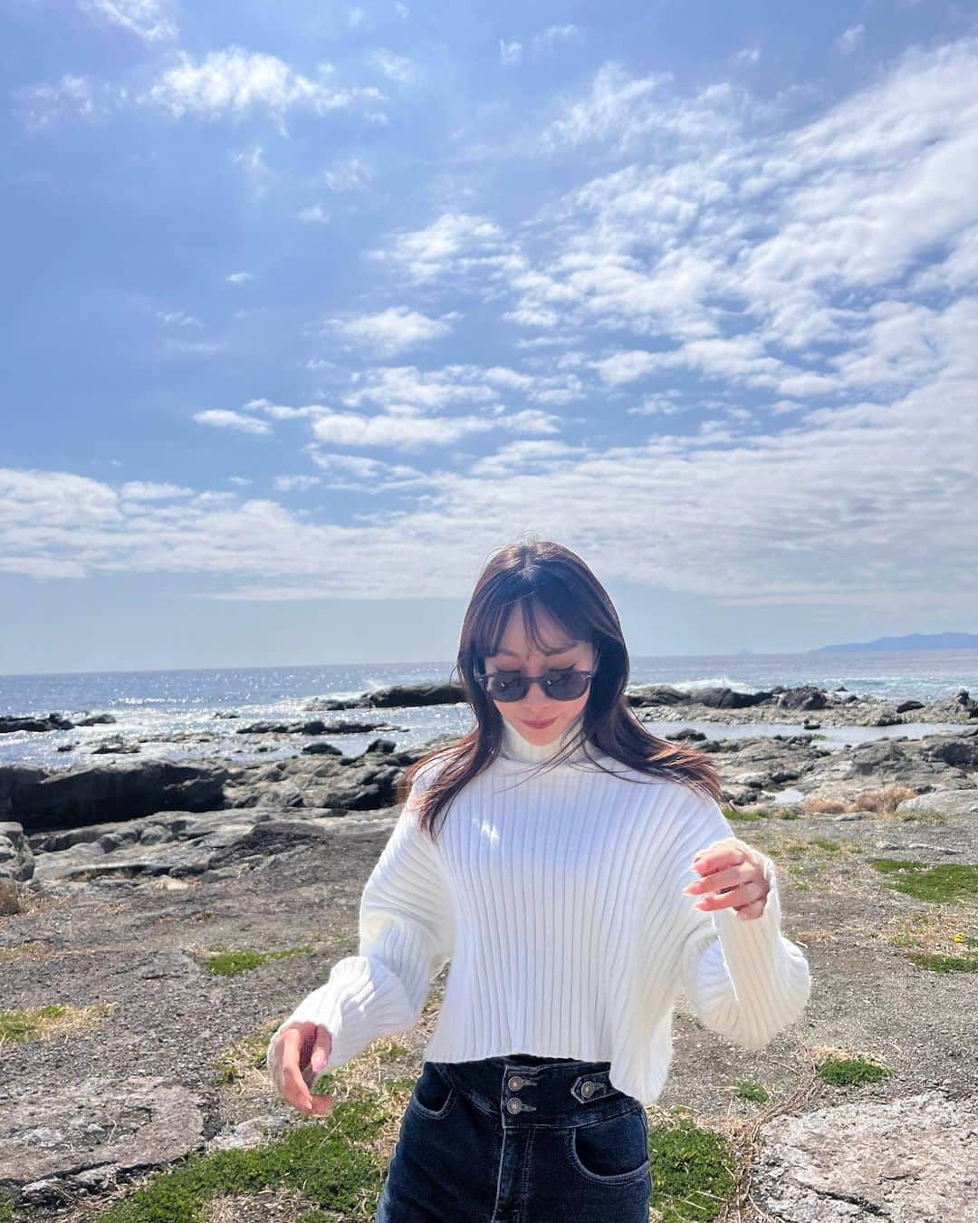 岡島彩花さんのインスタグラム写真 - (岡島彩花Instagram)「海ーーーー！」3月22日 20時04分 - okajima_ayaka