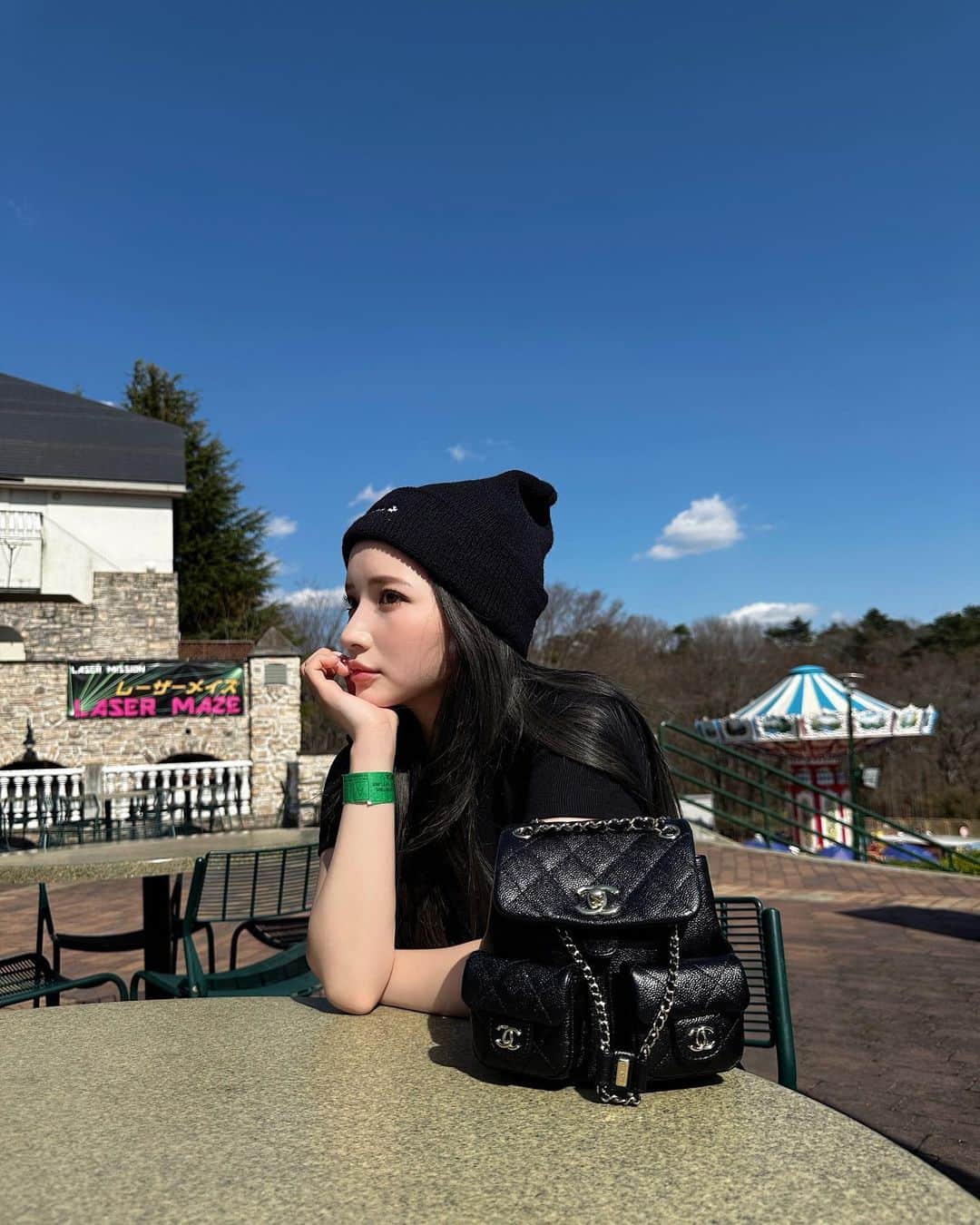 南りほのインスタグラム：「天気が最高に良かったいちにち🫶🏻皆んなはどんな祝日過ごした？」
