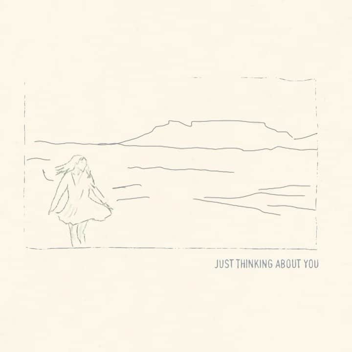 Beckのインスタグラム：「thinking about you lyric video—Link in bio.」