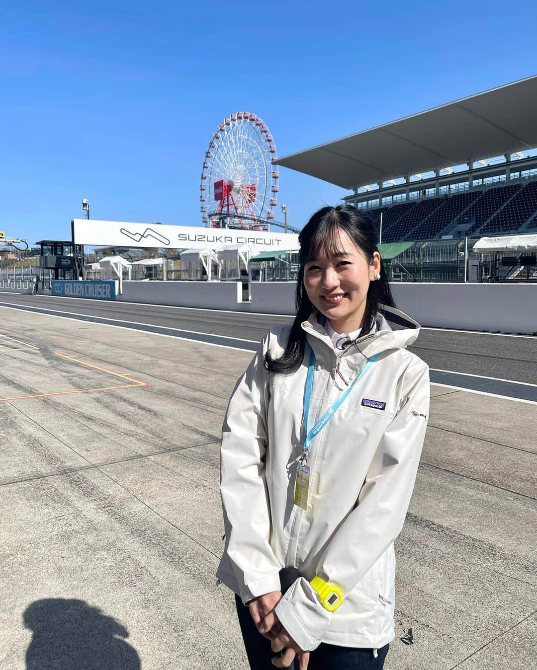 宮崎麗奈のインスタグラム：「． スーパー耐久 Rd.1 鈴鹿サーキット ST-Qクラス 61号車 Team SDA Engineering BRZ CNF Concept SUBARU BRZ 💙💚🤍 ⁡ ⁡ 先日、S耐の応援に行ってきました✨ ⁡ 驚きと不安が入り混じる赤旗終了でしたが、 スバル61号車はST-Qクラストップで無事完走🏎 お疲れ様でした！ ⁡ 開幕戦から近くで応援することができて とても嬉しかったです☺️🌸 ⁡ ⁡ ⁡ #S耐 #スーパー耐久 #スーパー耐久レース #SUBARU #スバル #鈴鹿サーキット #SUBARUBRZ #BRZ #開幕戦」