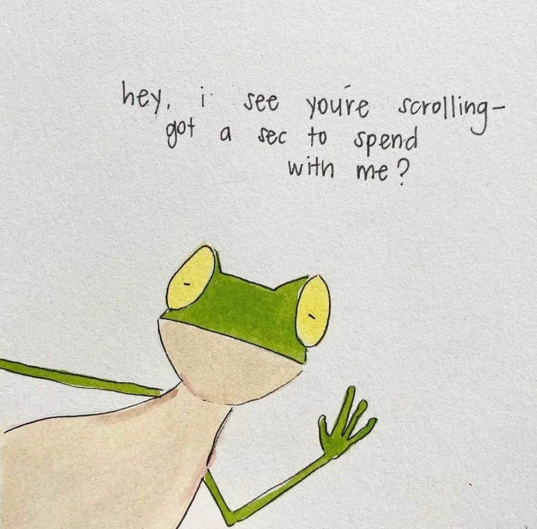 キャット・ディーリーのインスタグラム：「I see you xxxxxx  (Artist: @justfrogetaboutit)」