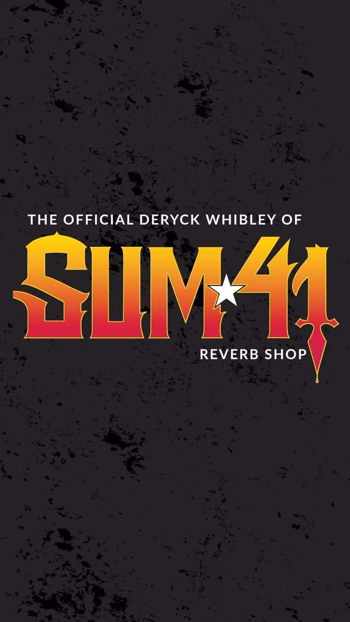 Sum 41のインスタグラム：「What other storied gear will @deryckwhibley (of @Sum41) be selling on Reverb next week? Link in Reverb’s bio to find out.  . . . #deryckwhibley #sum41 #reverb #foundonreverb #reverbshop #reverbnews」
