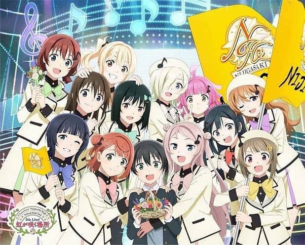 のインスタグラム：「■RELEASE INFO■  ⁡ 【#虹ヶ咲スクールアイドル同好会 】2023.3.22 new release!!! ⁡  5th Live! 虹が咲く場所 Blu-ray Memorial BOX ⁡ ・Colorful Dreams! Colorful Smiles!  ・ENJOY IT！ ・Toy Doll ・Wish ・友&愛 ・Dream with You  携わらせていただいた楽曲が沢山収録されています！」