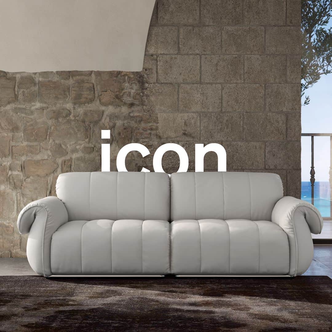 Natuzzi Officialのインスタグラム：「The word Icon could have no better manifestation: unique, sensual and incredibly elegant curves will envelop you in unique, harmonious, emotionally rich comfort.   #Icon #NatuzziItalia #Natuzzi #Design」