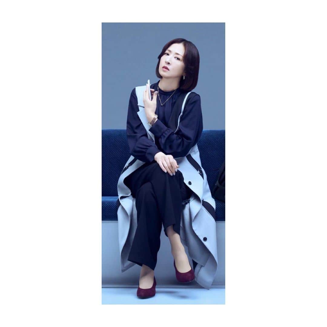 松雪泰子のインスタグラム：「.  ペンディングトレイン  TBS 金曜日22時  撮影中...  #ペンディングトレイン8時23分明日君と」