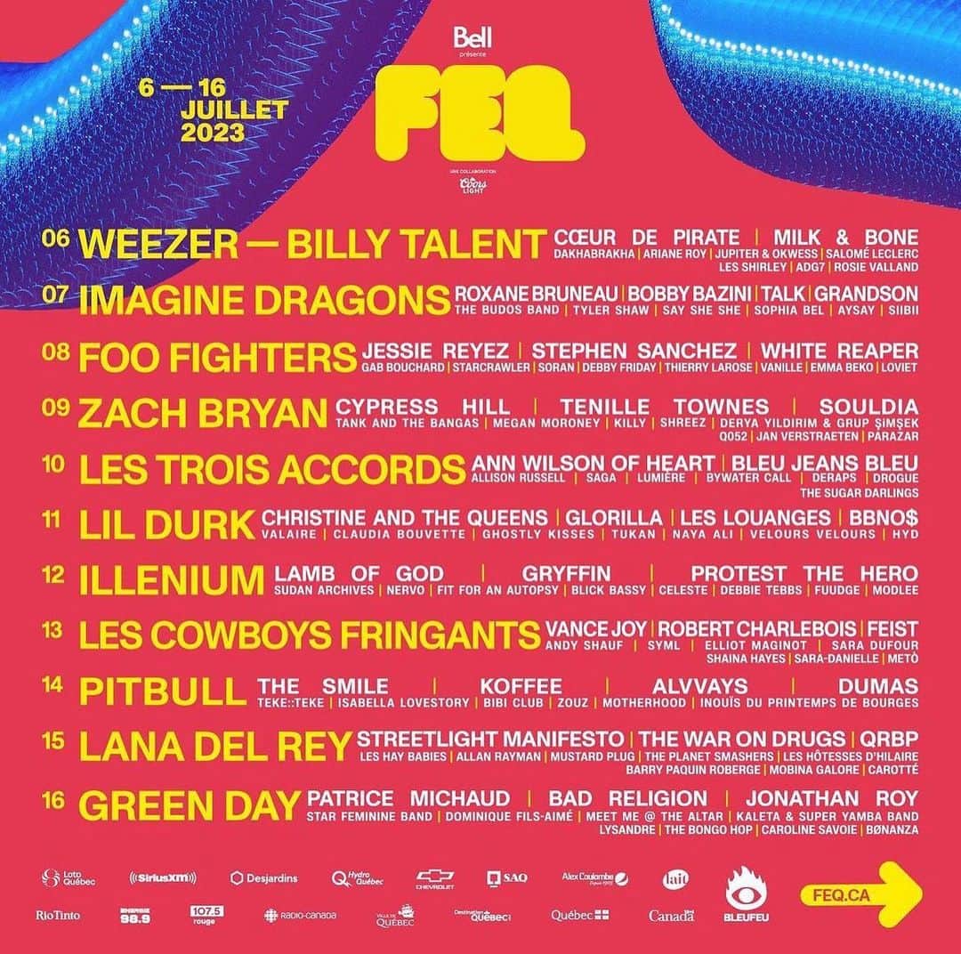 Bad Religionのインスタグラム：「Quebec City, we are headed your way to @festivaleteqc! Passes on sale now at feq.ca #feq」