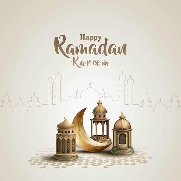 ファウジ・グラムのインスタグラム：「Ramadan Mubarak à tous mes frères et soeurs musulmans   Qu'ALLAH nous facilite ce mois, qu'il accepte notre jeûne, nos prières et nous facilite le repentir」