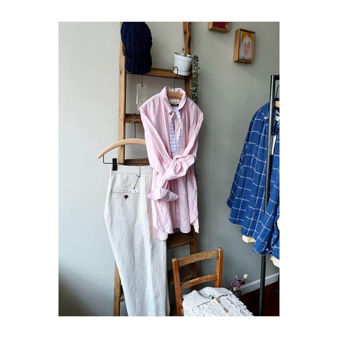 コレニモさんのインスタグラム写真 - (コレニモInstagram)「New in Our linen collection. Love these colour tones 🌾☺️🍋🌷💙 Available to online in early April.」3月23日 17時07分 - colenimo