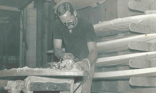 マリブシャツのインスタグラム：「𝗠𝗶𝗱𝘄𝗲𝗲𝗸 𝗠𝗲𝗺𝗼𝗿𝗶𝗲𝘀 In the mid 1950's Malibu was at the center of the surfing universe and a variety of surfboard manufacturers were popping up to fill the demand for quality surfboards.  Tom Flaherty was running a sailing and diving shop in Malibu at this time, and plunged into the fast growing market with boards he was personally shaping and glassing.  His craftsmanship quickly gained a following and Flaherty began employing guest shapers and glassers including names like Donald Takayama and Wayne Miyata.  The Flaherty continued to flourish in over the following decade with shops opening in Venice, Hollywood, the San Fernando Valley, and Waikiki Beach in Hawaii.  Flaherty was popular amongst serious surfers due to  his focus on designs that enhanced performance and also venturing in the use of new materials.  Flaherty was one of the first manufacturers to incorporate foam, allowing his boards to lose weight and gain maneuverability and speed.  Tom was also well known for producing some of the finest big wave guns of the era, capable of challenging the North Shore's most fierce waves.」