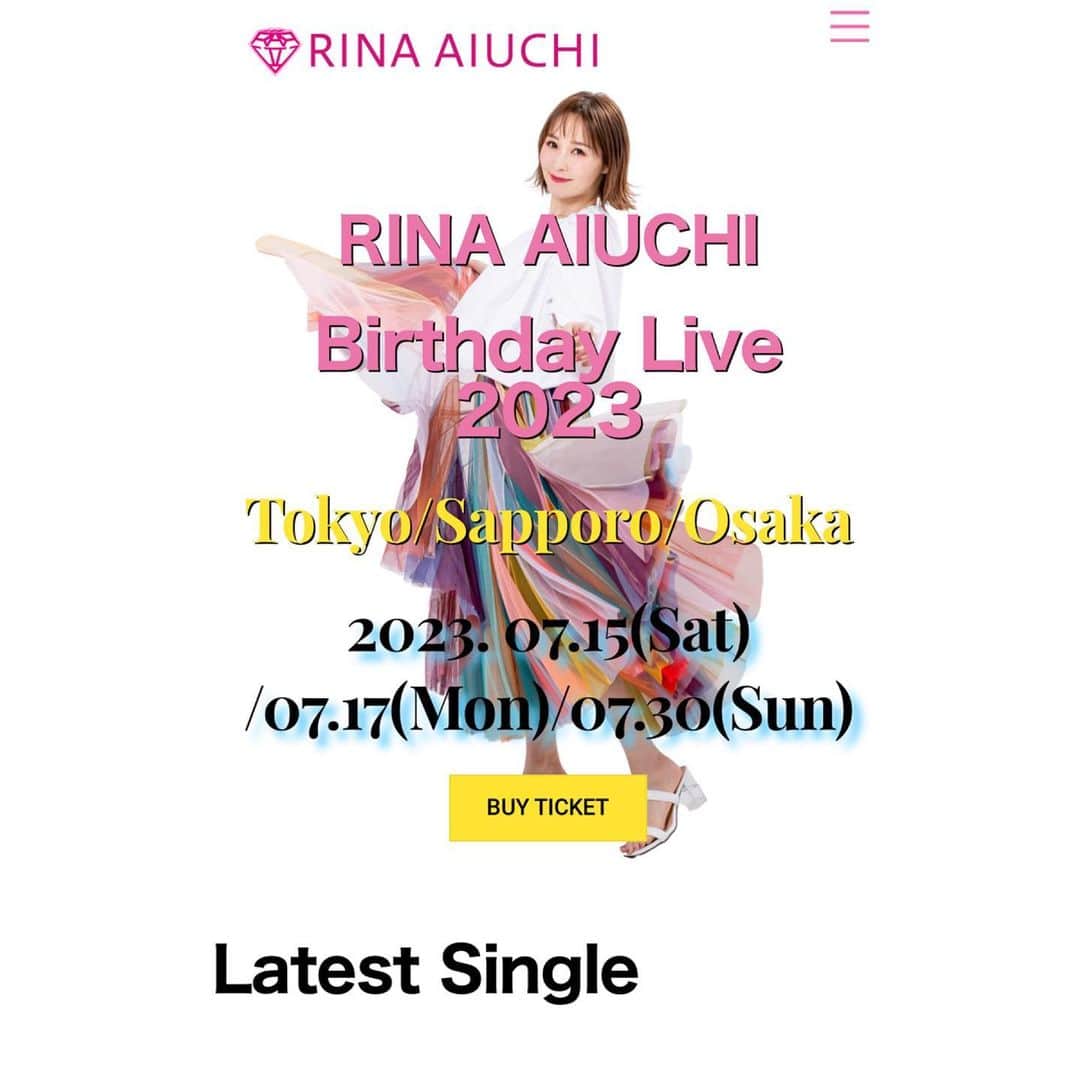 愛内里菜のインスタグラム：「愛内里菜 オフィシャルHP リニューアル🎉☺️👏 ⁡ 色々　チェックしやすくなりました‼️ ぜひ見てみてね😘 インスタプロフィールにリンク貼ってるよ☺️ ⁡ 💎愛内里菜　オフィシャルWEBサイト💎 https://rinaaiuchirr.jp/ ⁡ ⁡ 😆YouTube！ 「愛内里菜オフィシャルチャンネル」 ⁡ ⁡ 🐦Twitter 愛内里菜 official @RRikakakiuchi ⁡ ⁡ 😆TikTok 愛内里菜/Rina Aiuchi 　 🟥17配信 愛内里菜_official ⁡ ⁡ #愛内里菜  #歌手 再始動 #垣内倶楽部  #バンド   #ライブ #一体化 #絆 #盛り上がりたい  #感謝  #23周年　 #YouTube #ユーチューバー#TikTok」