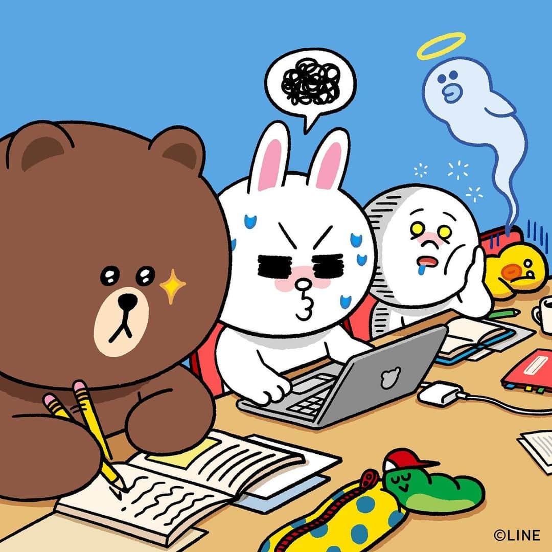 LINE FRIENDSさんのインスタグラム写真 - (LINE FRIENDSInstagram)「I’m definitely SALLY right now 🫠🐤 Which stage are you at?  #BROWN #CONY #SALLY #MOON #LINEFRIENDS #school #class #classroom #lunch #sleepy #wakeup #relate #fun #funny #meme #memes」3月23日 12時00分 - linefriends