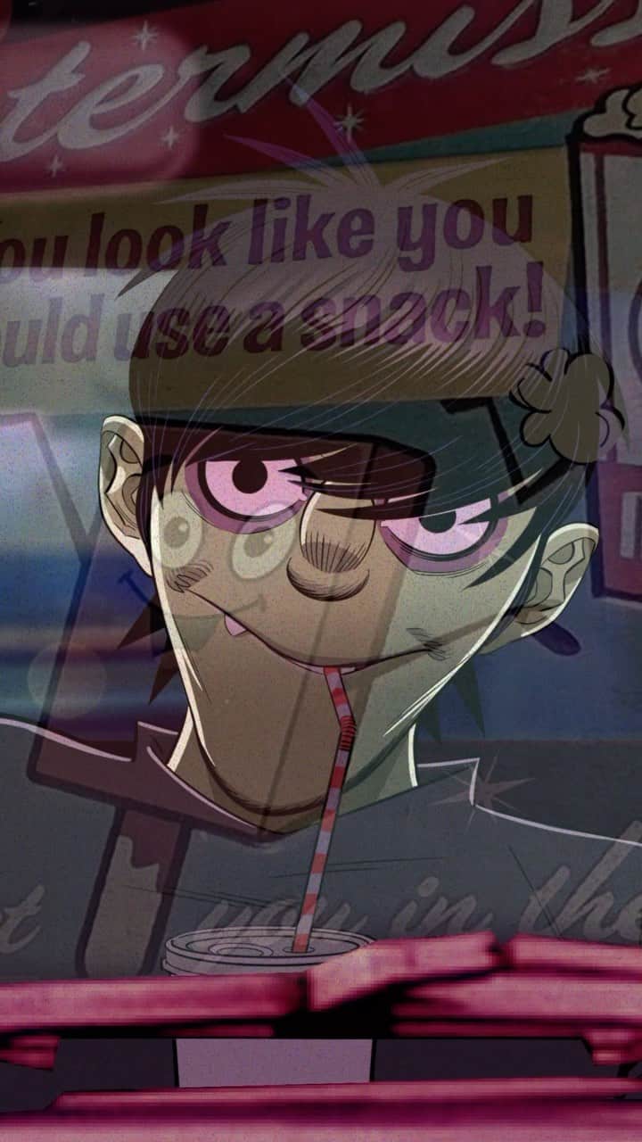 Gorillazのインスタグラム：「This was the best date Murdoc had been on…」