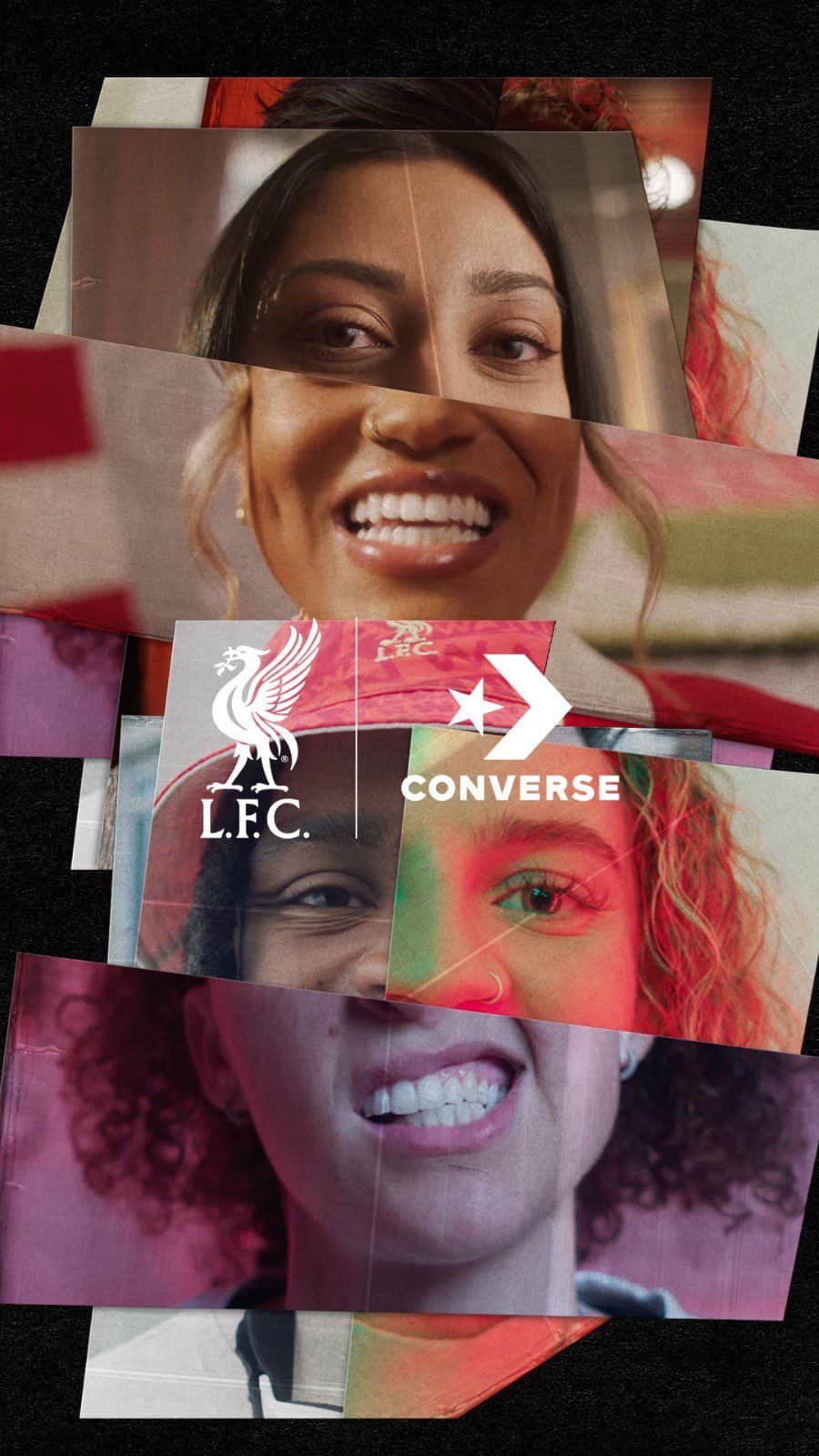 converseのインスタグラム：「It’s coming ❗️ Get ready for the new @converse x @liverpoolfc collection, a celebration of the club’s vibrant community ⚽ Dropping April 6.」