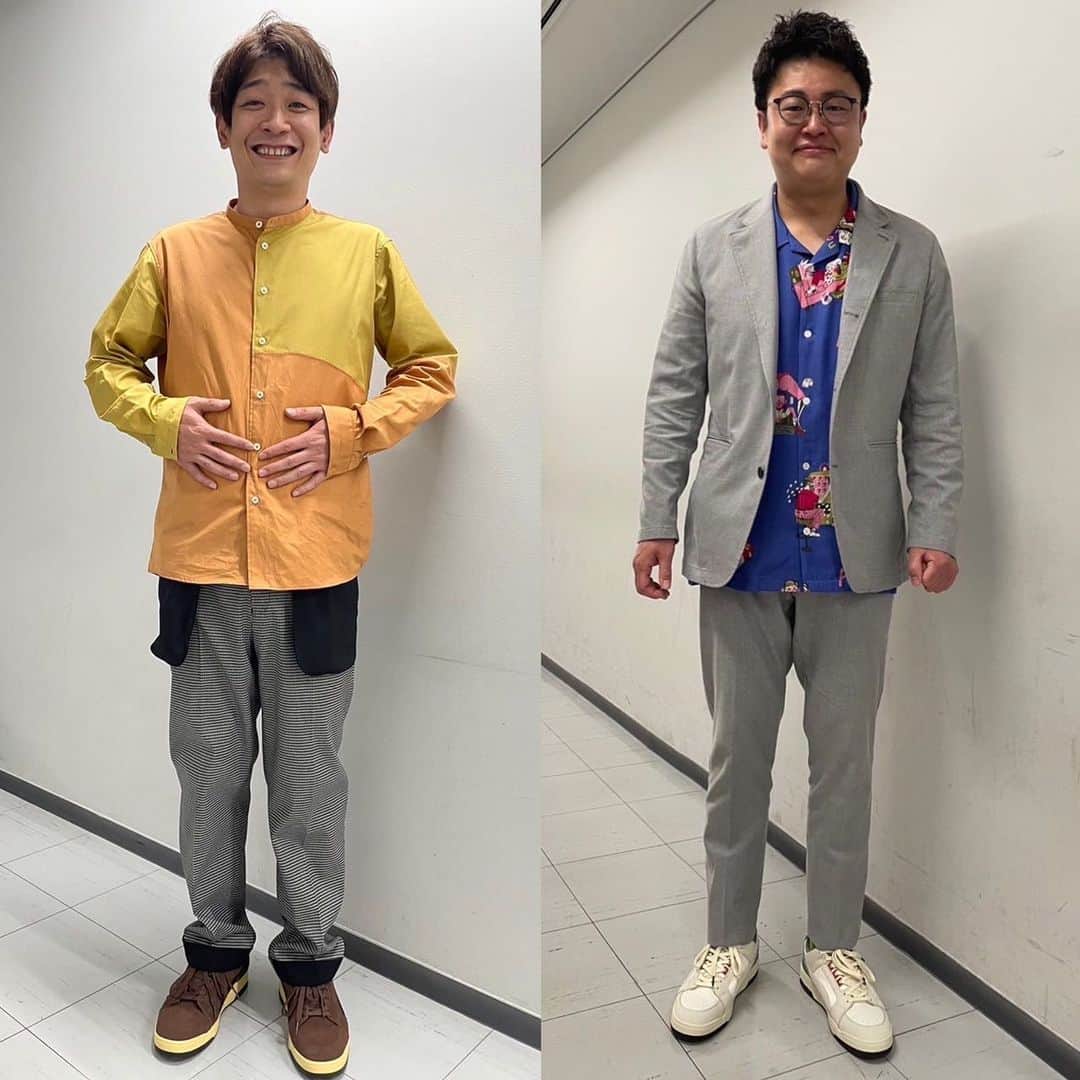 銀シャリのインスタグラム：「【テレビ出演情報】 3/23(木)夜9時 『秘密のケンミンSHOW極＆ダウンタウンDX合体SP』 日本テレビ系列  銀シャリは夜10時ごろのダウンタウンDXに出演‼️  「春だ！スッキリ！デトックス祭り！」と題し、 銀シャリが日頃抱えているうっぷんやモヤモヤを大放出しています❗️  SNSやホテルでのモヤモヤをぶちまけてます🤬🤬  是非ご覧ください👀  #銀シャリ」