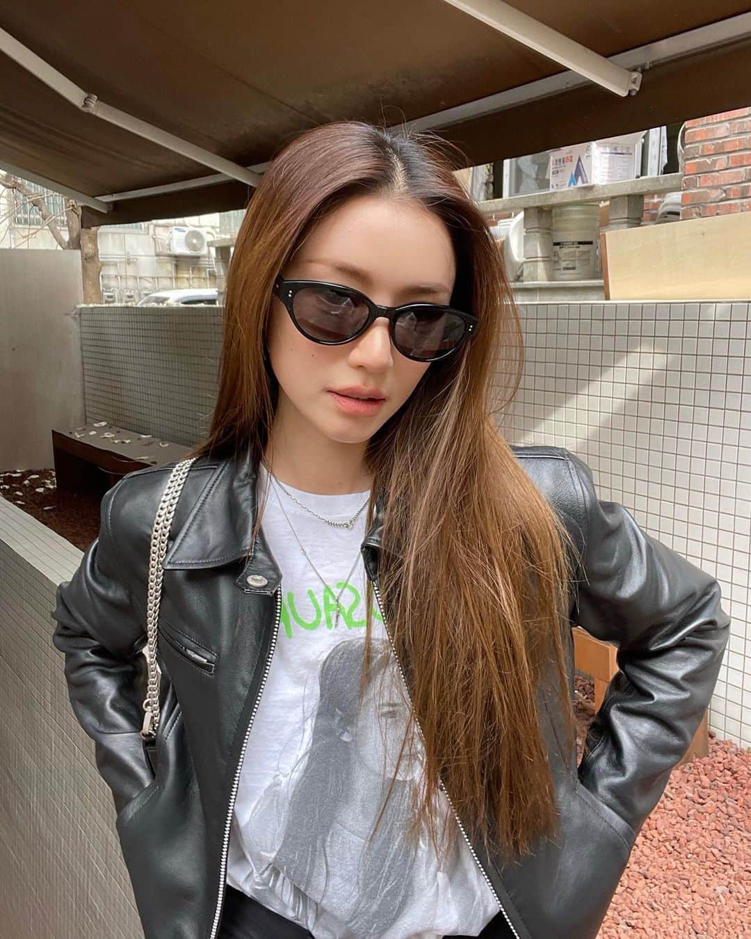 パク・ソラのインスタグラム：「비는 커녕 날씨 최고였쟈나🌞」