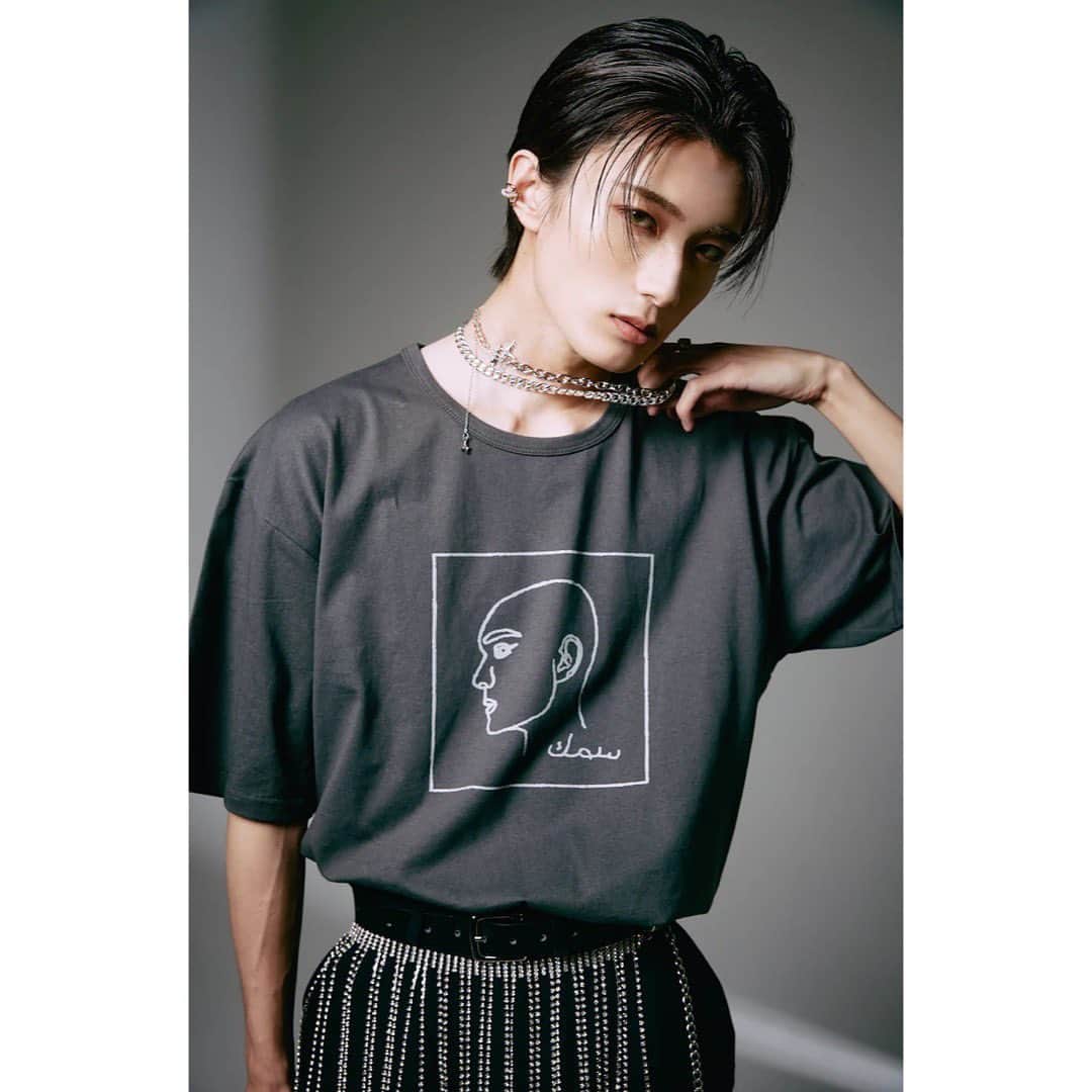 山中柔太朗さんのインスタグラム写真 - (山中柔太朗Instagram)「『NxT Treasure』×『60％』 わたくしデザインのTシャツ発売されるよん  ぜひチェックよろしく🥹」3月23日 19時24分 - jyutaro_milk