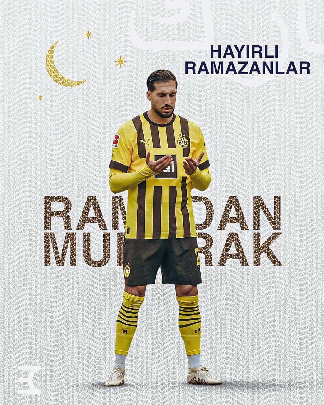 エムレ・カンのインスタグラム：「To all my Muslim followers, may the joyous occasion of Ramadan bring you peace, prosperity and happiness 🤲🌙」