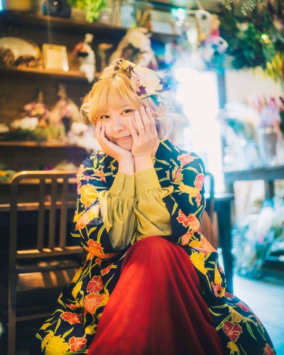 kenta_soyoungさんのインスタグラム写真 - (kenta_soyoungInstagram)「Flower café☕︎. . . 撮影の時に時々寄る映え映えなカフェ 16:00には閉まっちゃうけど、かなーりおしゃれなのでオヌヌメ。  @kamakura.kimono.kanon  @konami_new  @ayaketty1685」3月23日 19時58分 - kenta_soyoung