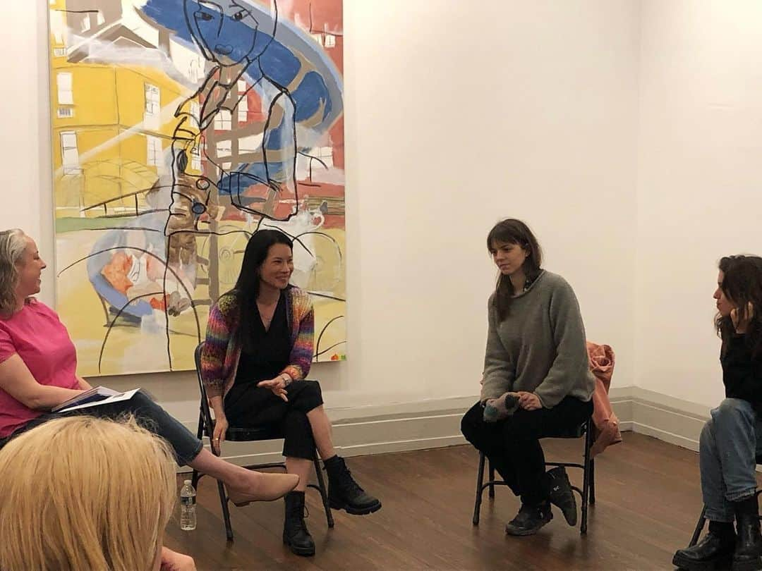 ルーシー・リューさんのインスタグラム写真 - (ルーシー・リューInstagram)「Thanks @ny_studioschool for a thought provoking Q&A with students and faculty about art and my process with these new works. Sharing our strengths and struggles together was inspiring!」3月23日 20時00分 - lucyliu