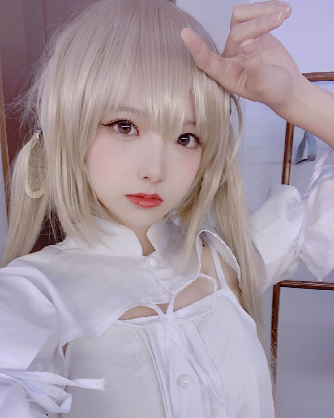 樱群のインスタグラム：「oniichan°♡  #yosuganosora #sorakasugano #cosplay #selfie #sister #imouto」