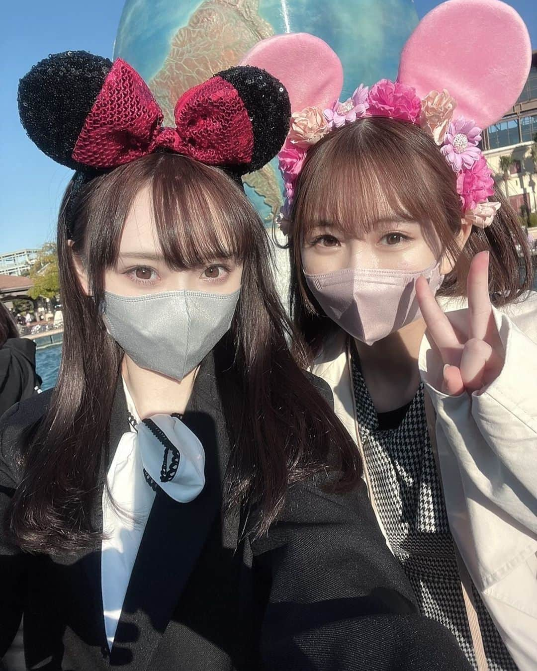 中野美来のインスタグラム：「⁡ ⁡ ⁡ ⁡ おここと夢の国へ🐭💗 ⁡ 可愛いすぎるおここ独り占めできた🙈🙈 ⁡ ⁡ ⁡ ⁡ #ここみら」