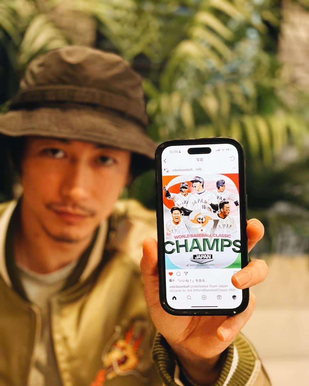 ディーン・フジオカのインスタグラム：「Congrats to Team Japan for their #WorldBaseballClassic title!! 皆さん、お疲れ様でした！おめでとうございます！  Post from @wbcbaseball   #侍ジャパン」