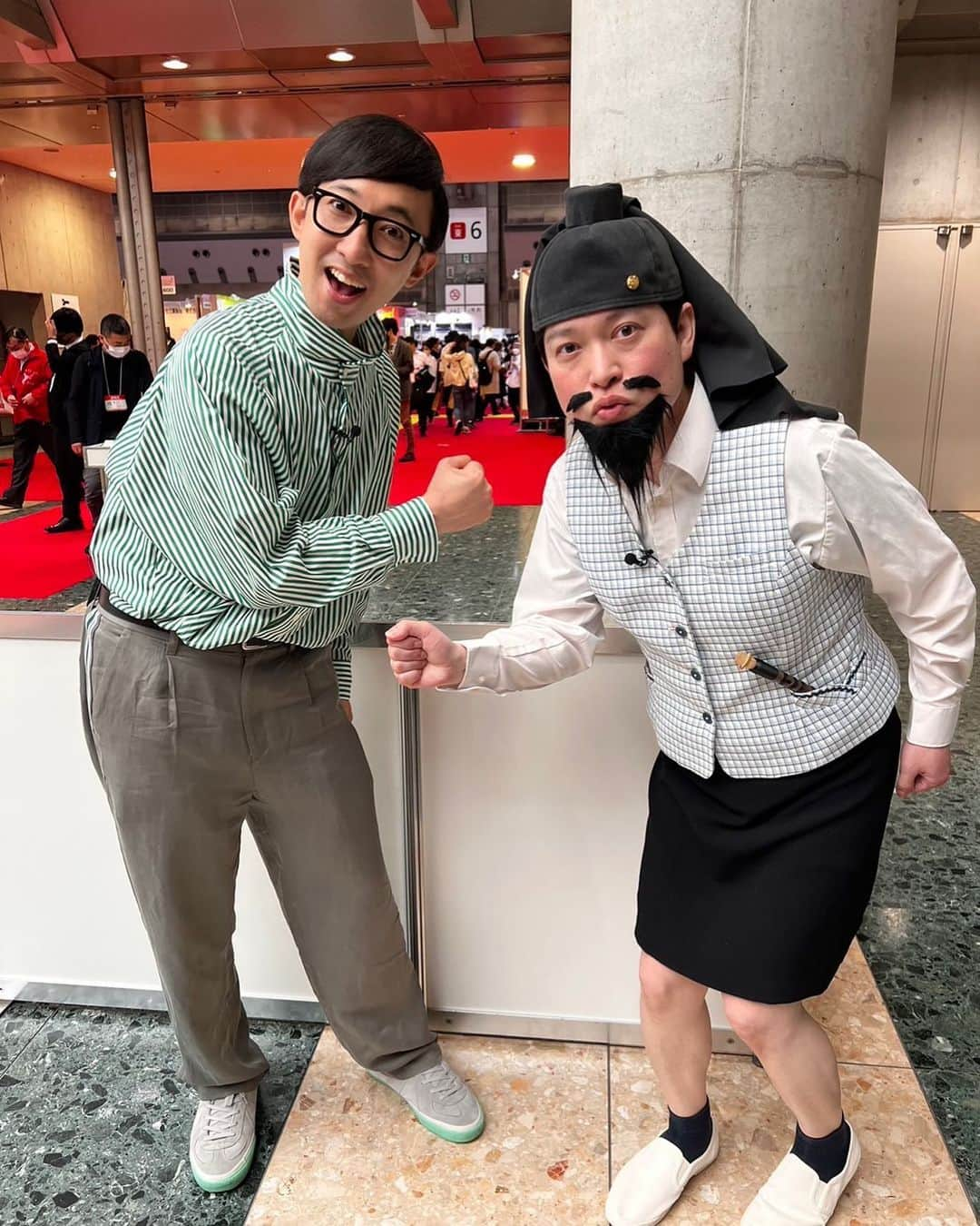 脳みそ夫さんのインスタグラム写真 - (脳みそ夫Instagram)「今朝、スッキリ あ〜ざした〜す！（たこ口） . 『FOODEX JAPAN2023』 . めっちゃ楽しかった〜す！ . おったま遣隋使！ . #スッキリ #ntv #日テレ #坂口孝則 #こがけん #脳みそ夫 #foodexjapan2023」3月23日 21時51分 - nou_misoo