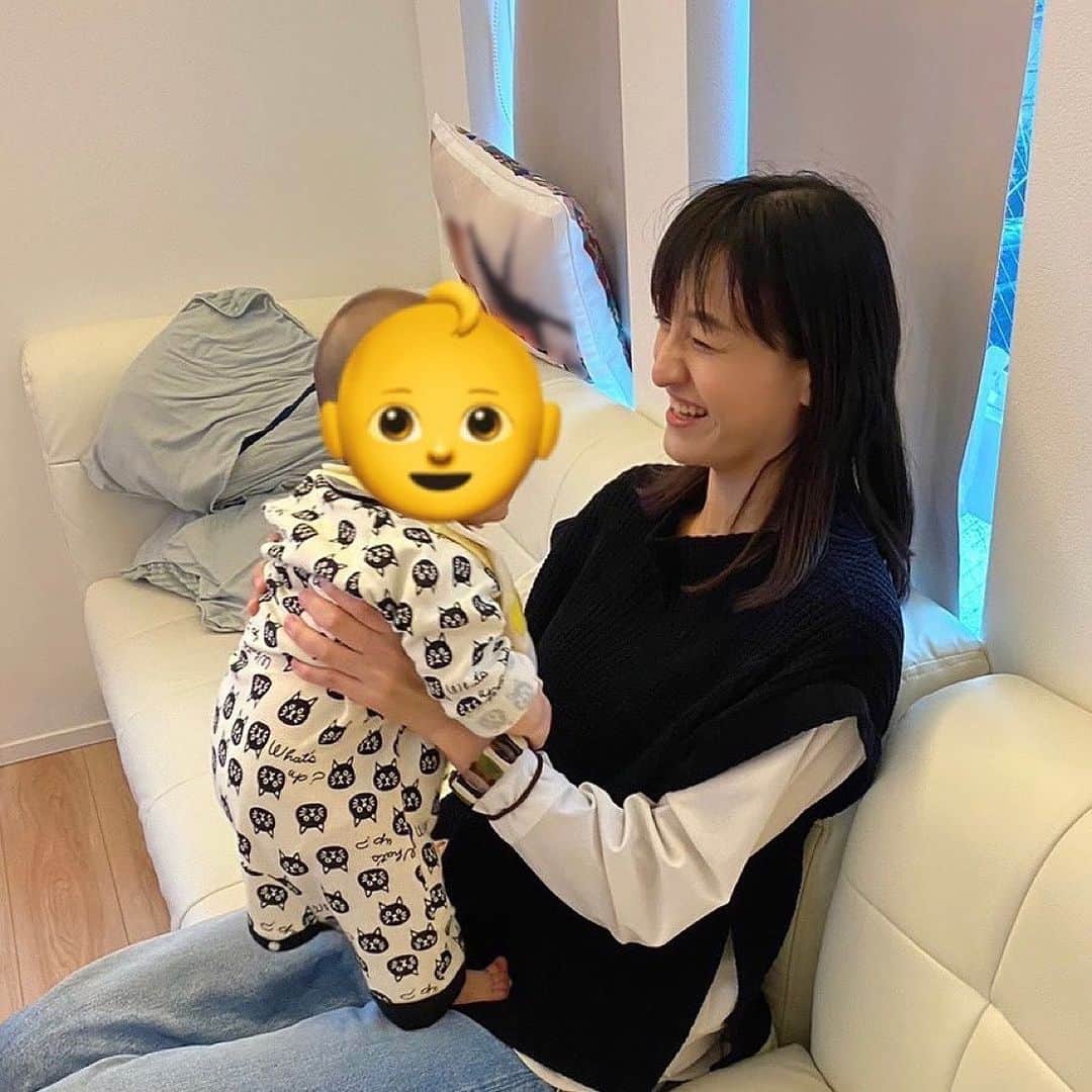 瑞羽奏都（水谷美月）のインスタグラム：「癒しの天使👶  大好き仲良し上級生宅へ🏠 上級生の手作り美味しいランチでお腹満たされ、沢山喋り、更にbabyにも癒されました✨あー、可愛かった💕 最近、人見知りが始まったらしいですけど…5分もすればもう仲良し(笑) お陰で長々とお宅に居座りまくったので…途中、色々と家事を進めてもらうべく、ベビーシッターに徹した次第です🍼(笑)  #癒し #天使 #赤ちゃん #baby #babyboy #ランチ #lunch #ラタトゥーユ」