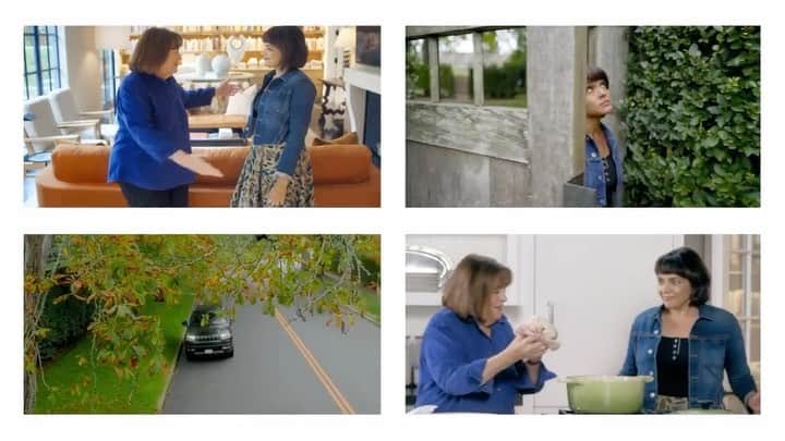 アイナ・ガーテンのインスタグラム：「Norah Jones and I had the most wonderful day together!! What an inspiring story she has about her brilliant singing career. Join us for Be My Guest on @discoveryplus streaming any time or on @foodnetwork on Sunday morning at 11:30am. So much fun!! ❤️❤️」