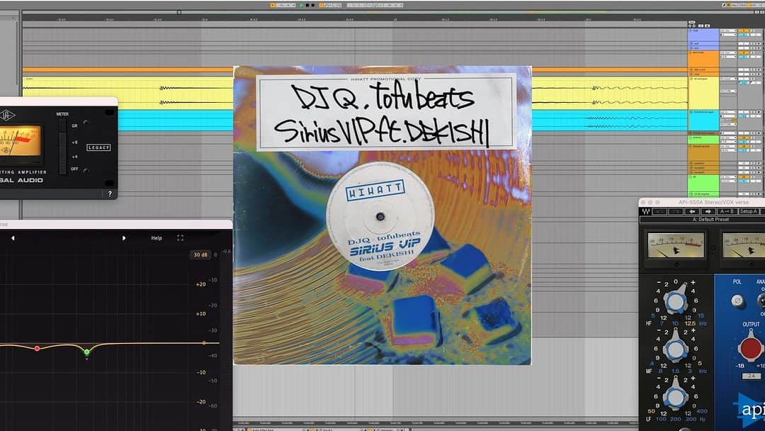 tofubeatsのインスタグラム：「DJ Q x tofubeats - Sirius feat. DEKISHI (VIP) https://orcd.co/siriusvip」