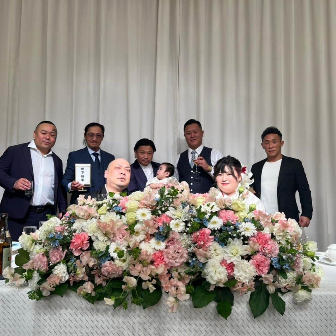 関谷勇次郎さんのインスタグラム写真 - (関谷勇次郎Instagram)「上野ライター結婚式 #おめでたい #地下格 #あの頃のメンバー #三河幕府 #フルボッコ #野蛮一族 #3POUND #TEAM AT」3月24日 0時16分 - sekiya.y.3pound