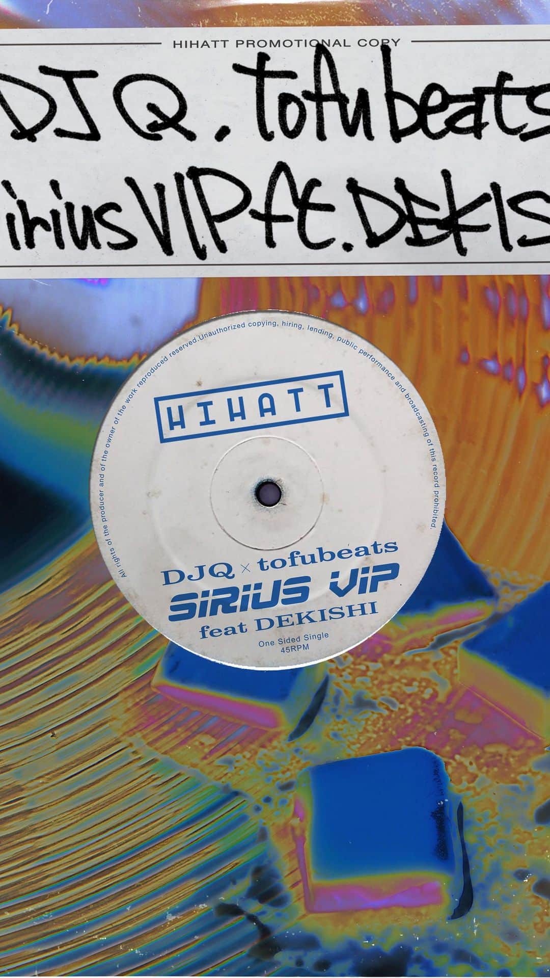 tofubeatsのインスタグラム：「MORE NEW MUSIC WITH TOFUBEATS! Check out the VIP version of Sirius for DEKISHI taken from the A440 EP!!」