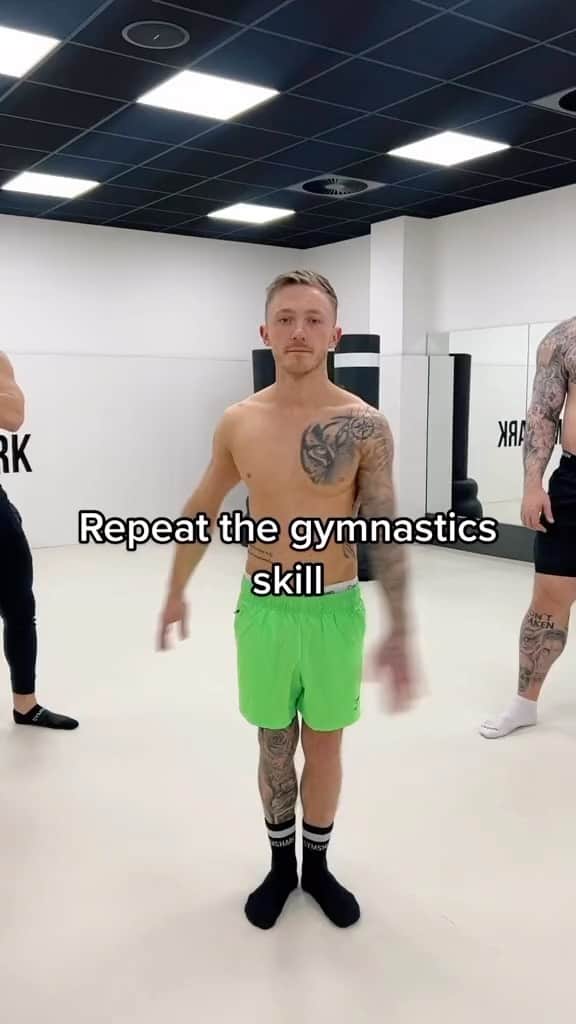 ナイル・ウィルソンのインスタグラム：「They should have least attempted the last skill!?👀😅 @thorbjornsson @mattdoesfitness @gymshark #gymnastics #strongman #bodybuilding」