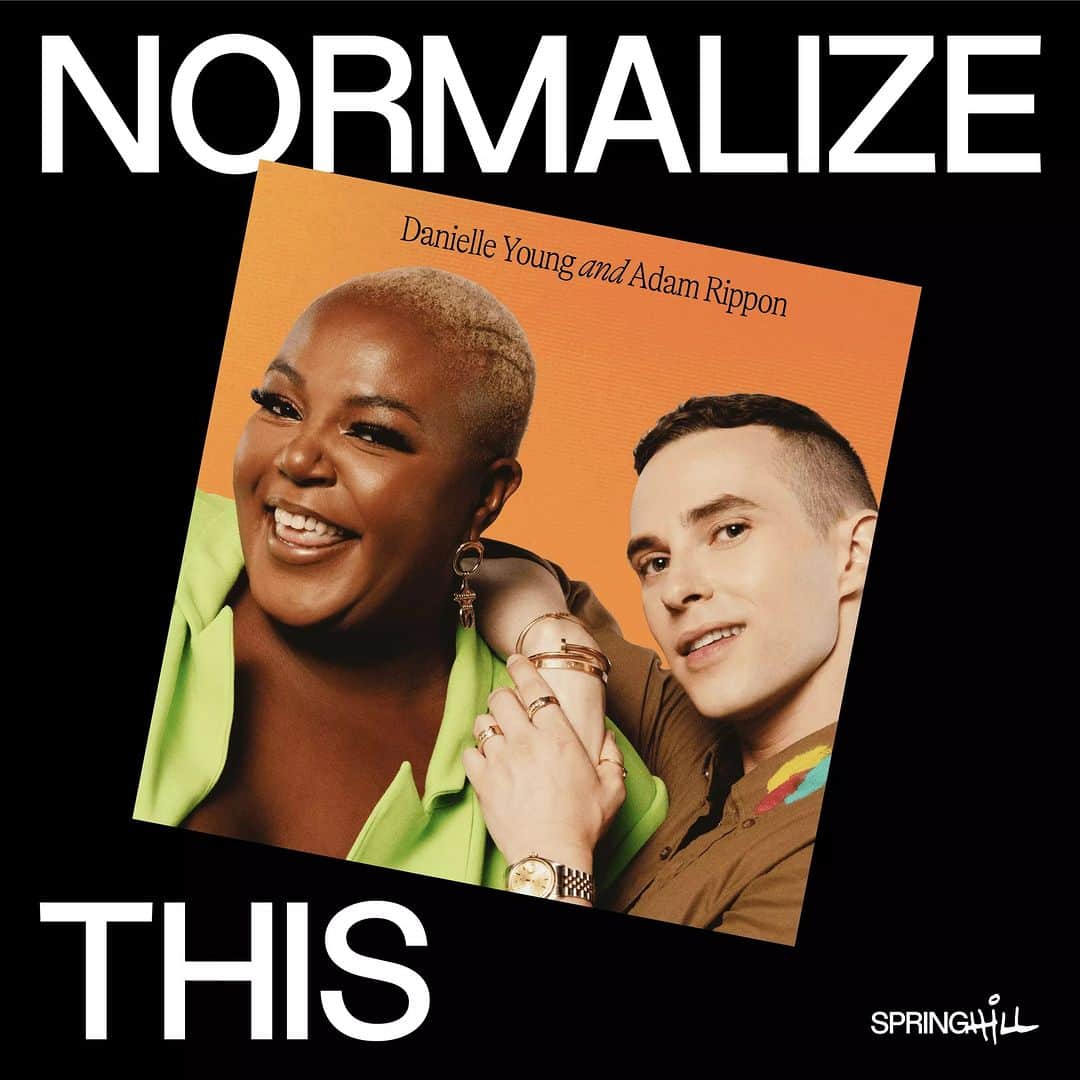 アダム・リッポンのインスタグラム：「Another episode of NORMALIZE THIS is out this week. This week's episode is one of my favs.. we laugh, we (almost) cry, and as always we NORMALIZE. **link in bio**」