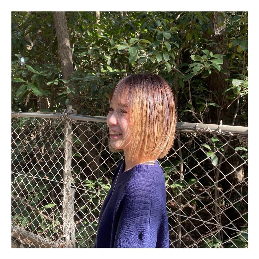 宮本ひなののインスタグラム：「最近の休日はのんびり散歩してぼーっとすること☀️ そろそろ髪の毛染めます #休日の過ごし方」