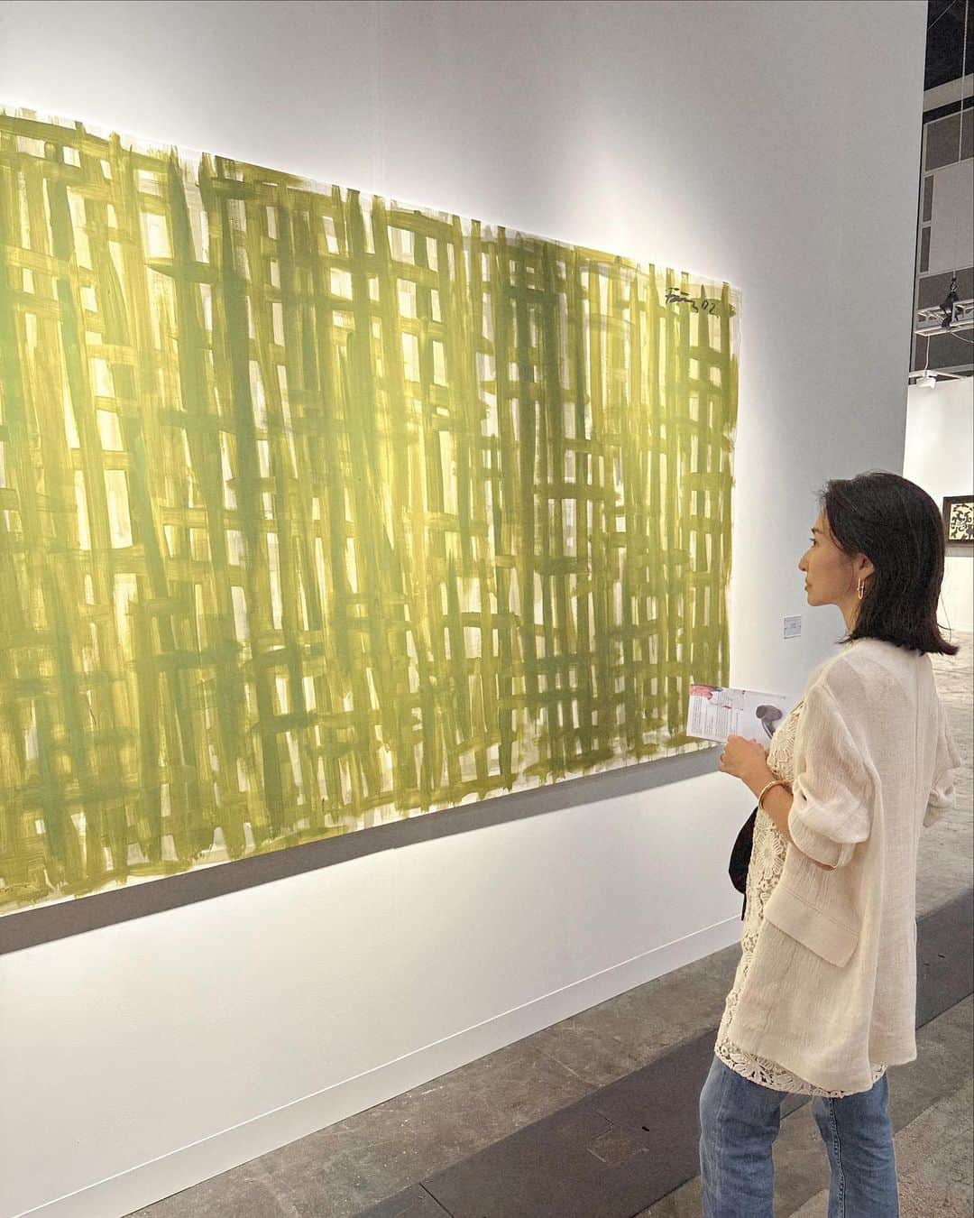 永田杏奈のインスタグラム：「Art Basel Hong Kong🎨  すんごい作品数なので見終わったあとぐったり。 でもまた行きたくなる。  #artbaselhongkong2023」
