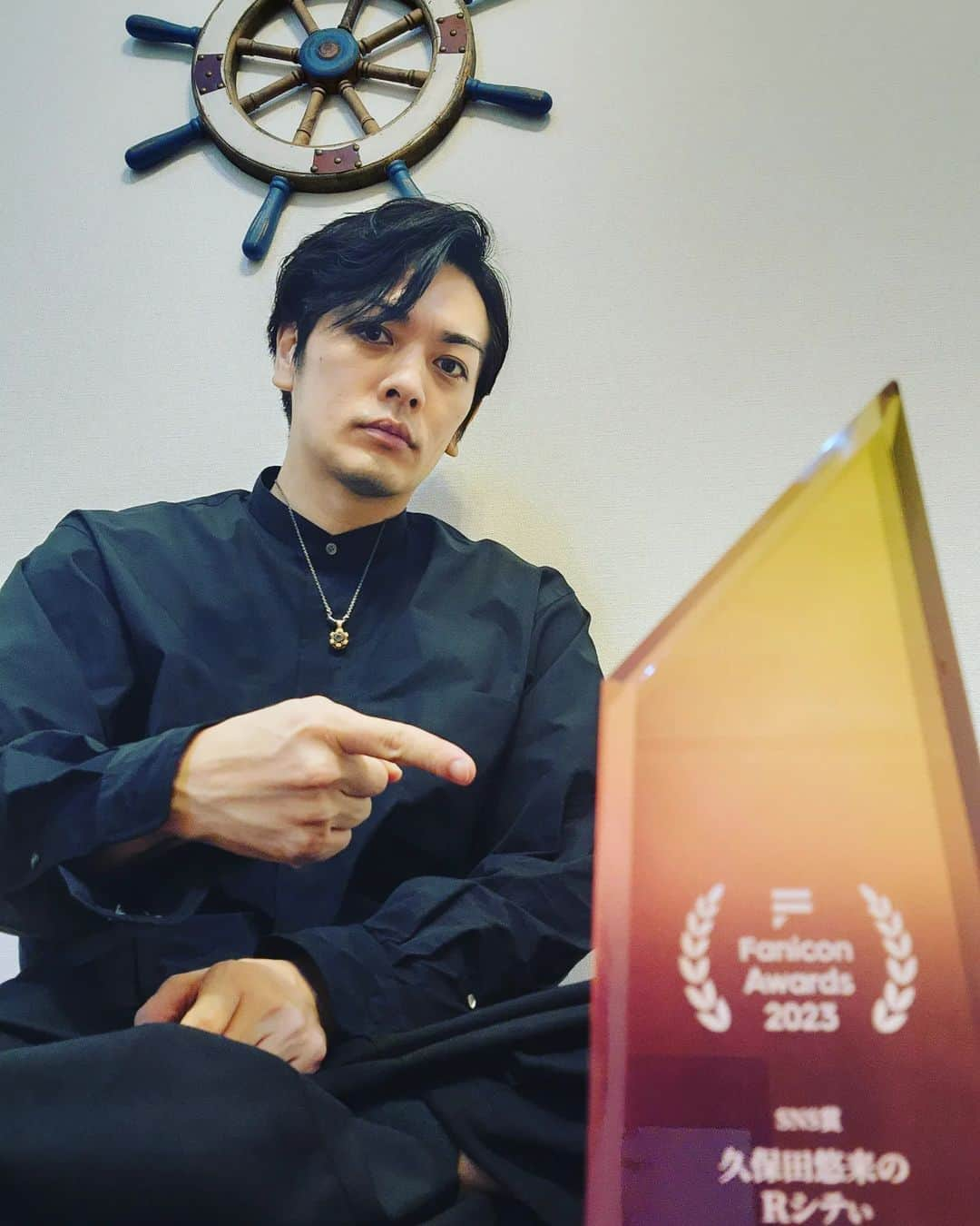 久保田悠来のインスタグラム：「最優秀SNS賞 #faniconawards2023」