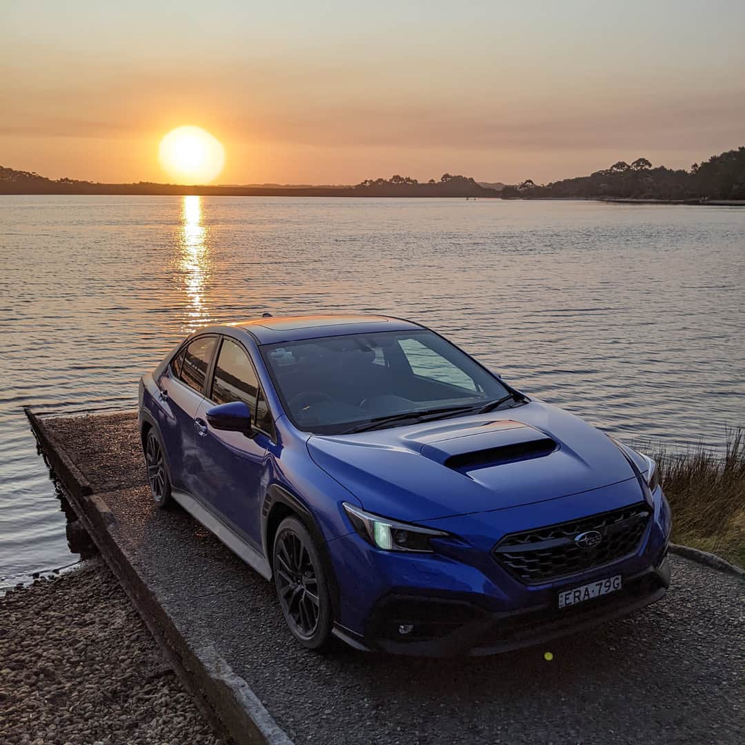 Subaru Australiaのインスタグラム：「Happy Friday 🙌 for the Subaru enthusiast in all of us, this is living the dream! Check out these awesome WRX shots from Mark D. How good is that rainbow on the car 👌​⁣ ⁣ #SubaruAustralia #WRX」