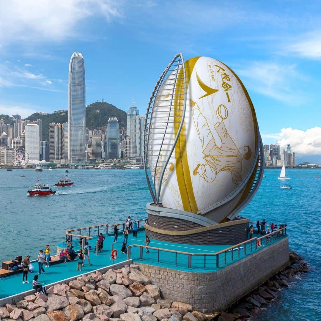 Discover Hong Kongさんのインスタグラム写真 - (Discover Hong KongInstagram)「It’s still a week to go until  #HongKongSevens🗓️, but rugby fun has already landed squarely here🎉!   🏉While city-wide celebrations are underway, don’t forget about the actual tournament from 31 March to 2 April at Hong Kong Stadium💥. Will you be flying in for the games, or are you already balling in town?  全城欖球狂熱一觸即發！萬眾期待的 #香港國際七人欖球賽 將於一個星期後矚目開鑼🎉！   🏉熱愛欖球賽事與狂歡派對的你，已經置身熱烈氣氛之中，還是準備好飛到香港見證城中盛事？約定大家 3 月 31 日至 4 月 2 日香港大球場見💥！   #cathaypacific #MoveBeyond #NobodyDoesRugbySevensLikeHongKong #HK7s #discoverhongkong #hellohongkong @hksevens」3月24日 19時53分 - discoverhongkong