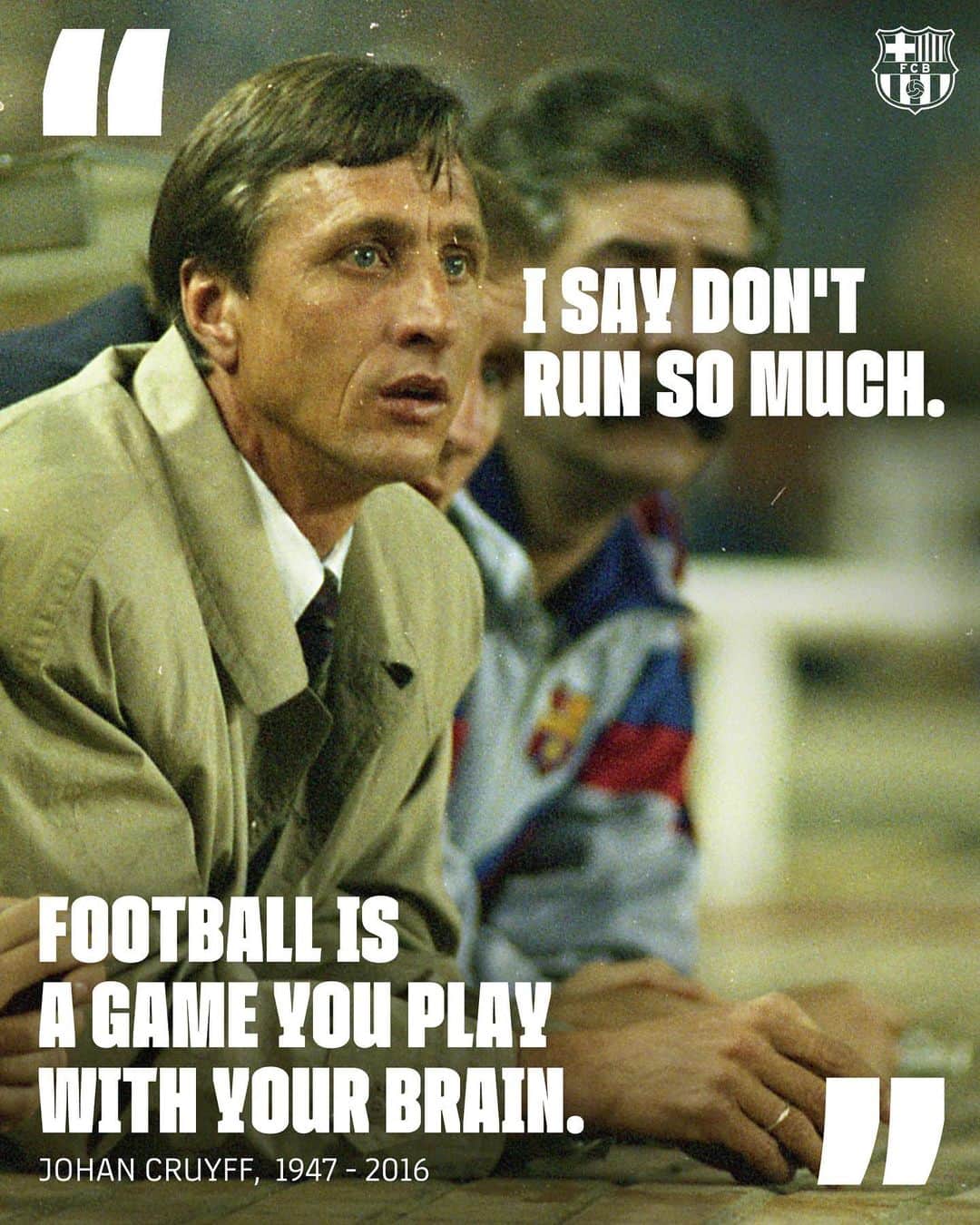 ヨハン・クライフさんのインスタグラム写真 - (ヨハン・クライフInstagram)「The Wit and Wisdom of Johan Cruyff  Paraula d’en Johan  Palabra de Cruyff」3月24日 20時56分 - johancruyff
