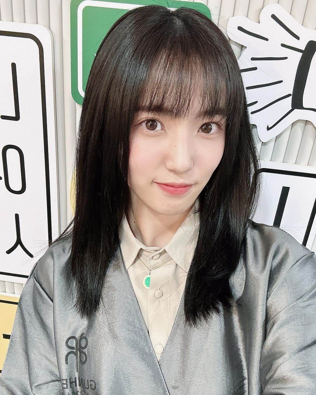 下尾みうさんのインスタグラム写真 - (下尾みうInstagram)「黒髪にカムバしたよ🐼  흑발에 컴백🐼  #ヘアカラー  #黒髪少女  #akb48」3月24日 12時25分 - miumiu1343